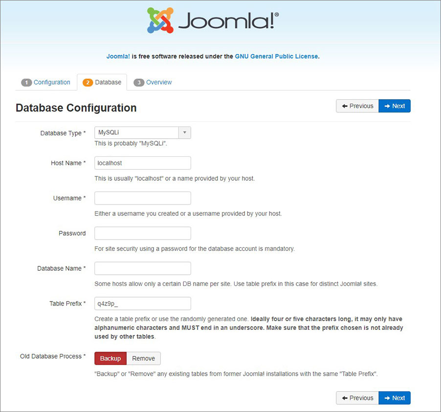 How to install Joomla