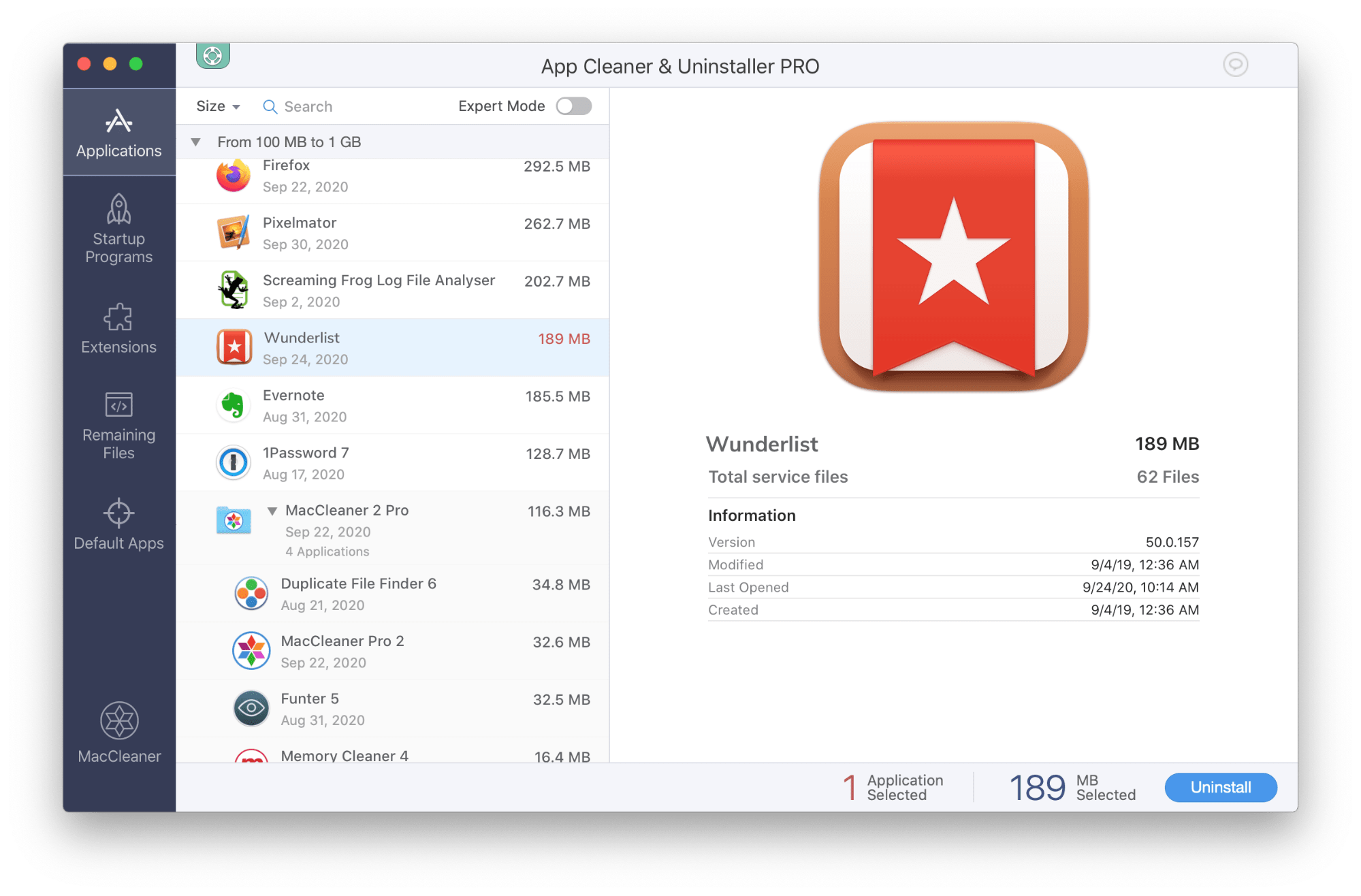 How to Uninstall Wunderlist on Mac