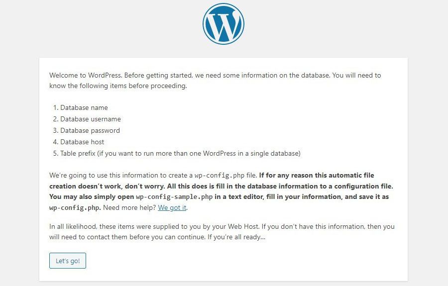 How to install WordPress