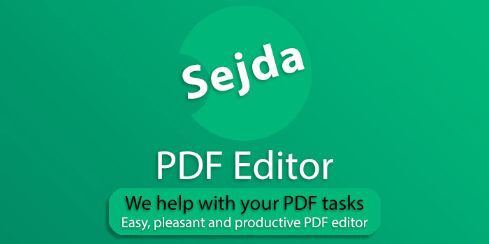 Sejda pdf editor