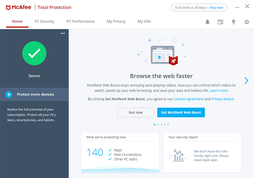 McAfee Total Protection review