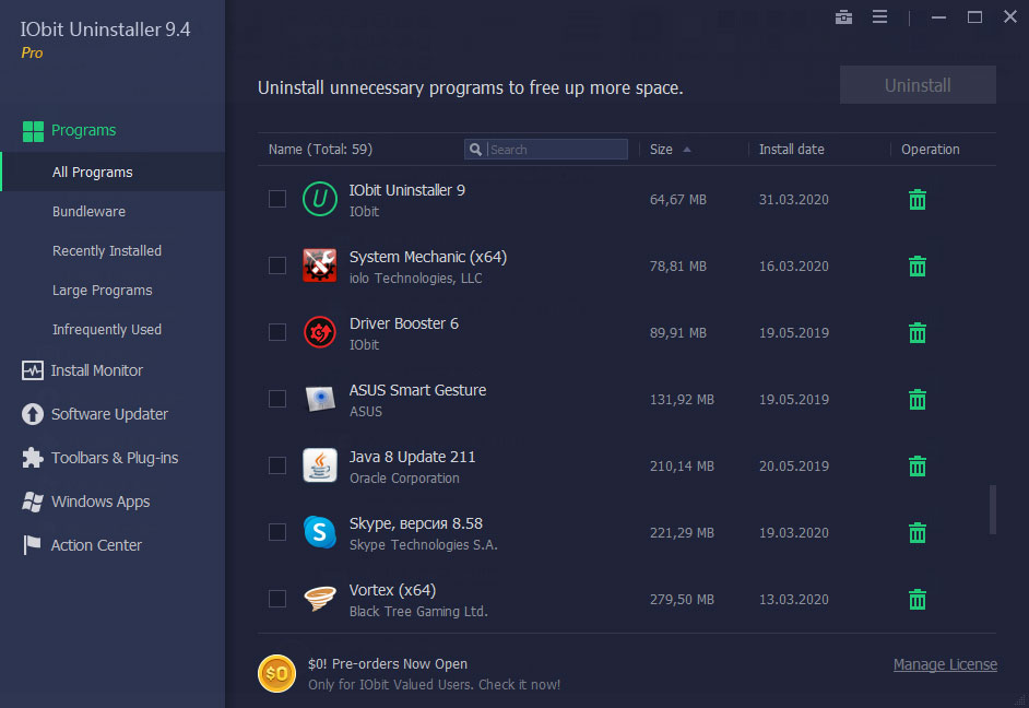 iobit uninstaller 10.5