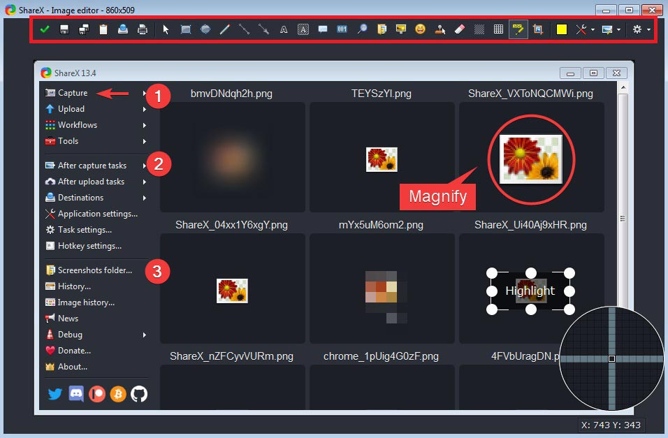 sharex image editor