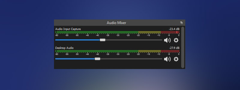 obs record screen and audio