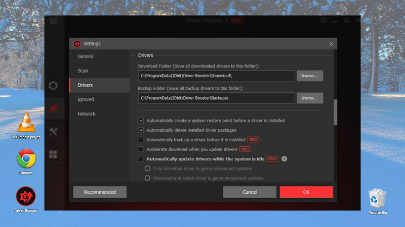 IObit Driver Booster for Windows lets you easily update your system drivers