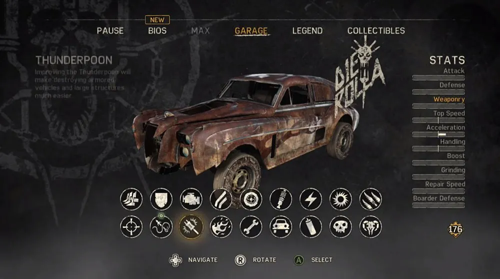 top post apocalyptic games, Mad Max gameplay