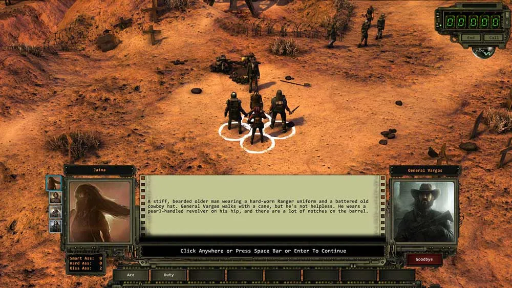 Wasteland 2 gameplay
