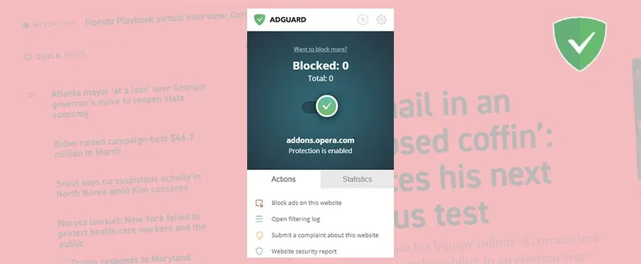 adguard opera free
