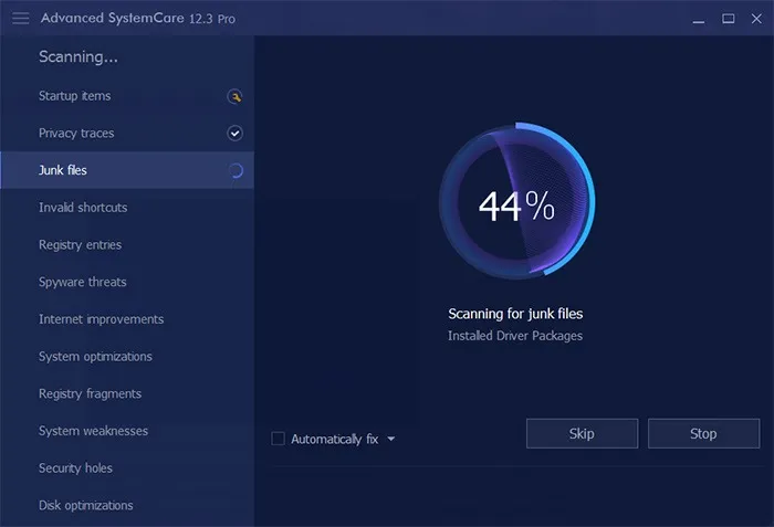 how IObit SystemCare works