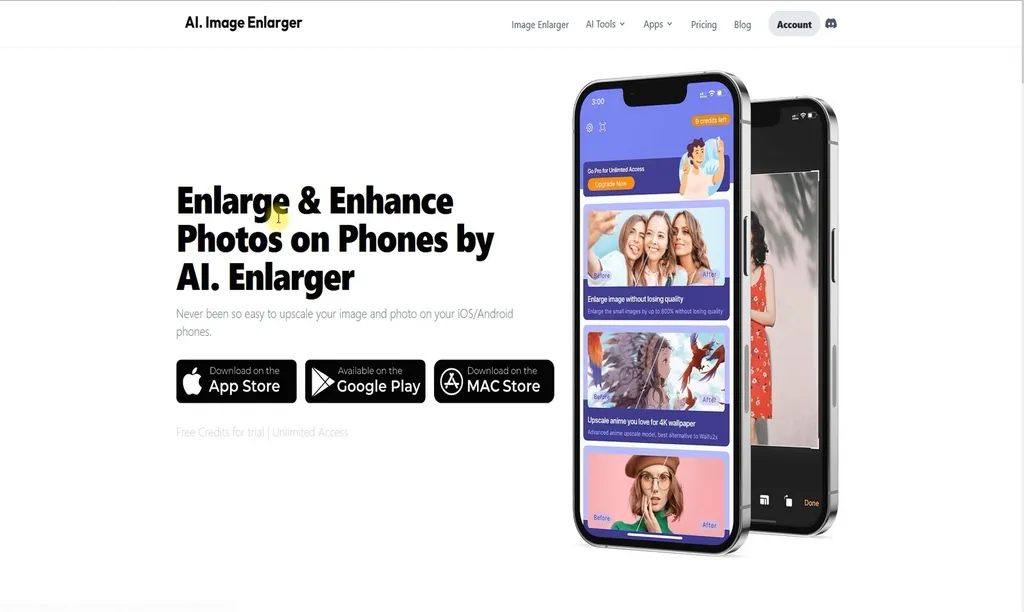 AI Image Enlarger apps