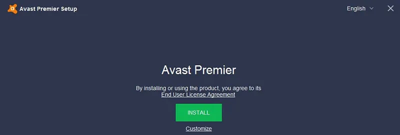 avast premier offline installation