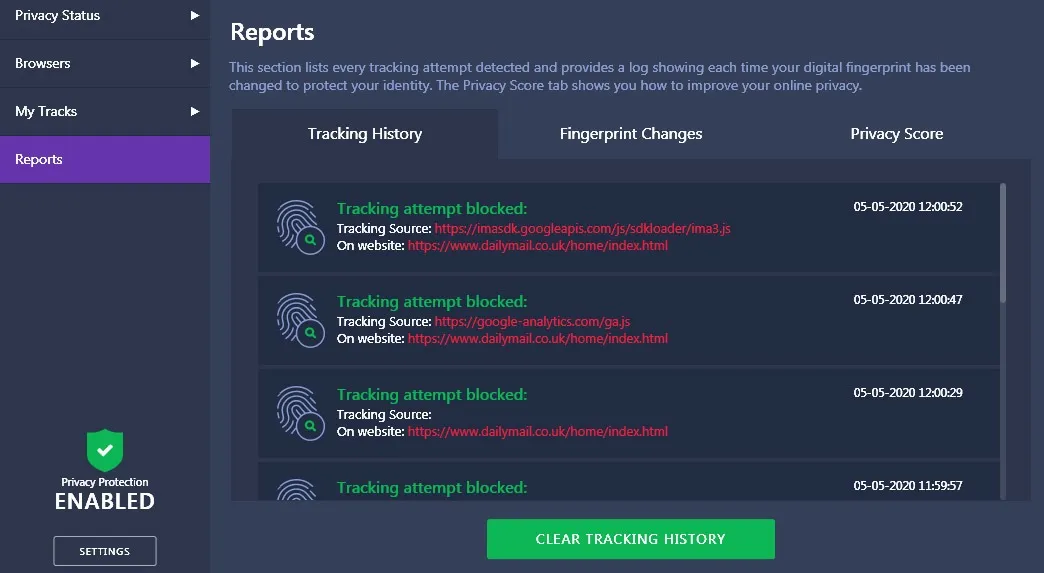 anti track software for pc