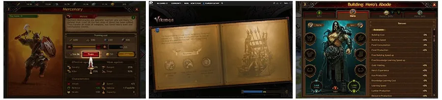 multiplayer browser game Vikings