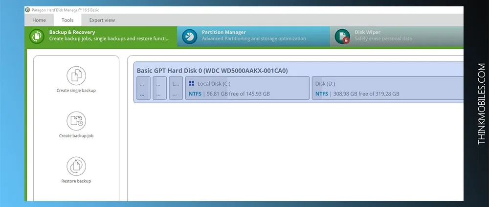 disk partition software