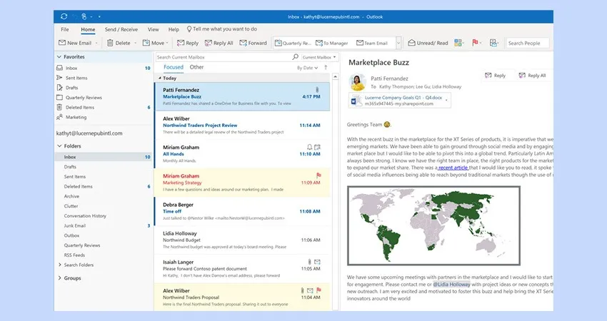 outlook alternatives