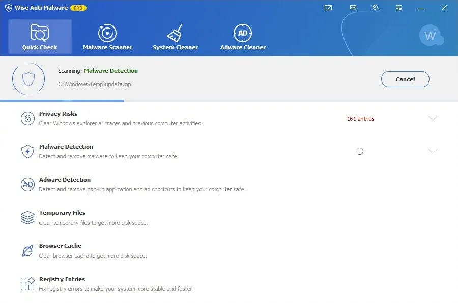 Wise antimalware download