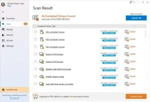 Smart Driver Care - Free driver updater: Top-30 list
