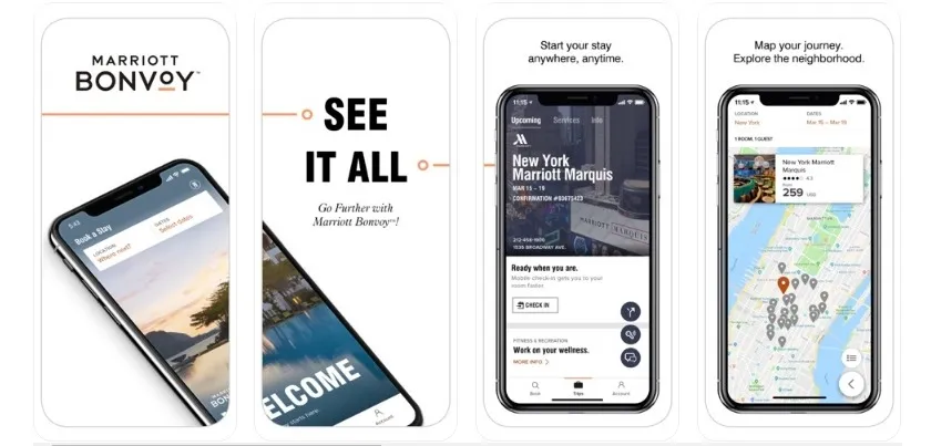 best hotel apps marriott bonvoy