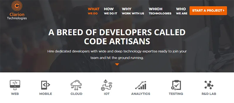 list software developers India