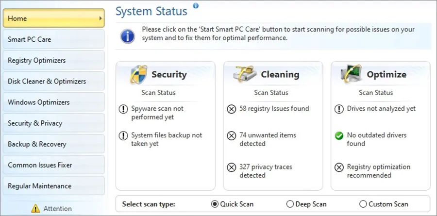 Advanced System Optimizer review