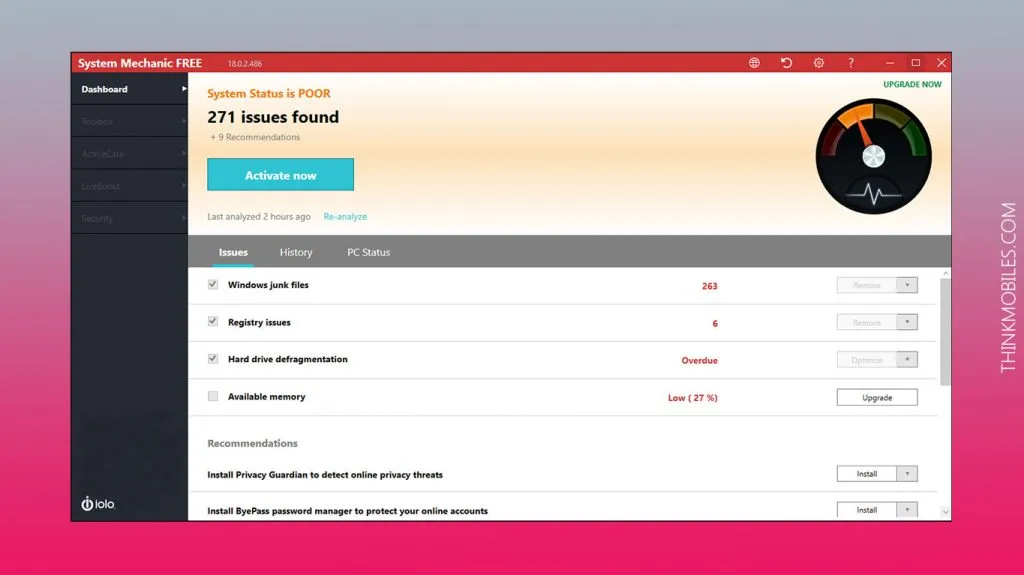 PC optimization apps