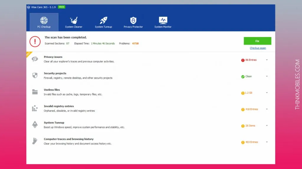 pc optimization utilities