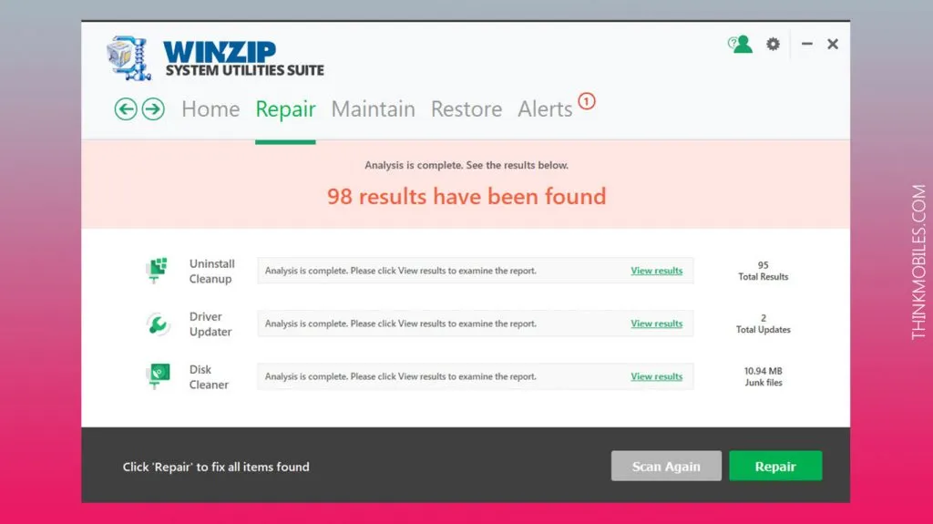PC repair software 2025