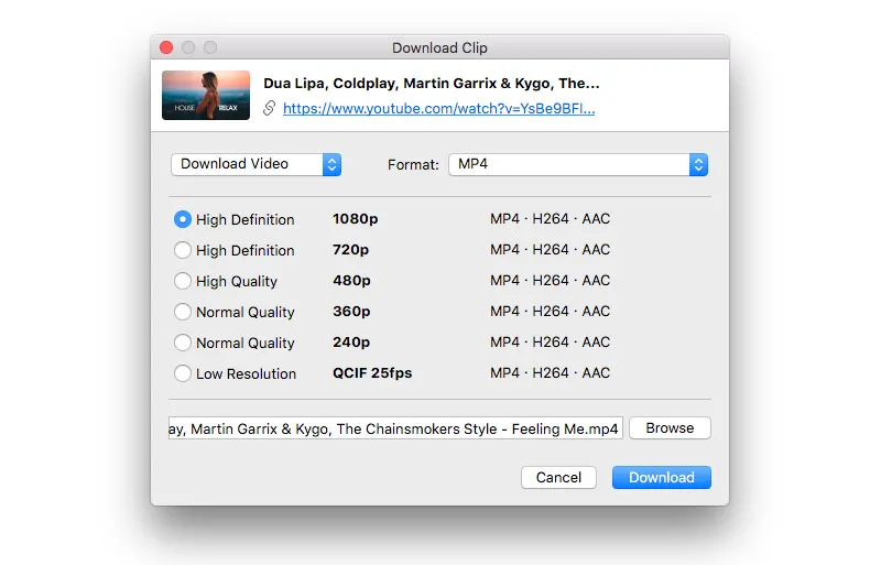 4K video downloader for Mac