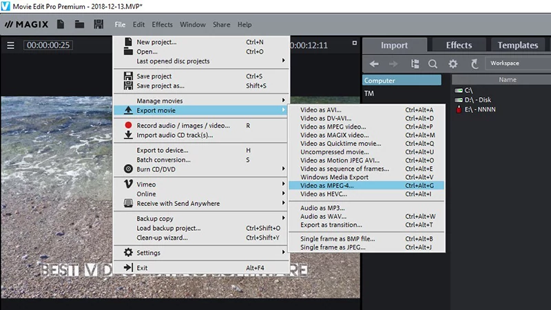 best video editing software for Windows