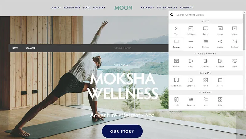 Squarespace - 15 best website builders