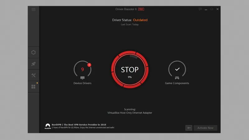 Driver Booster review, driver updater for windows
