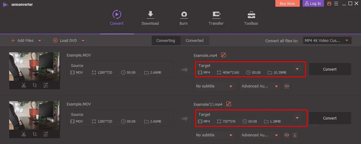 convert video to MP4 for free