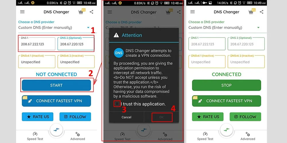 block adult content on Android
