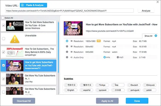 download video with subtitle