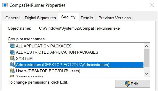 windows telemetry issues