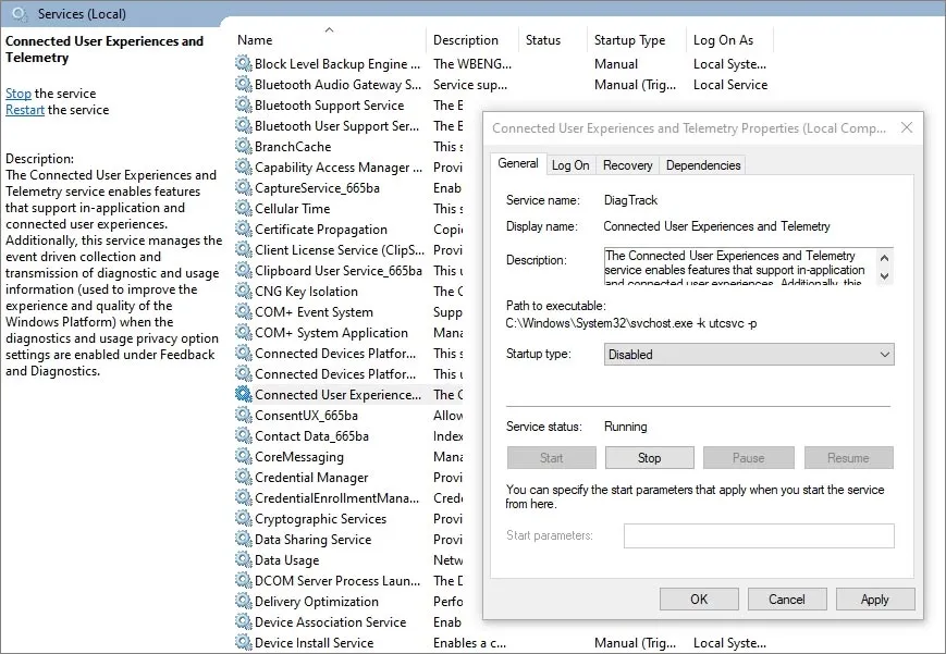 delete CompatTelRunner.exe