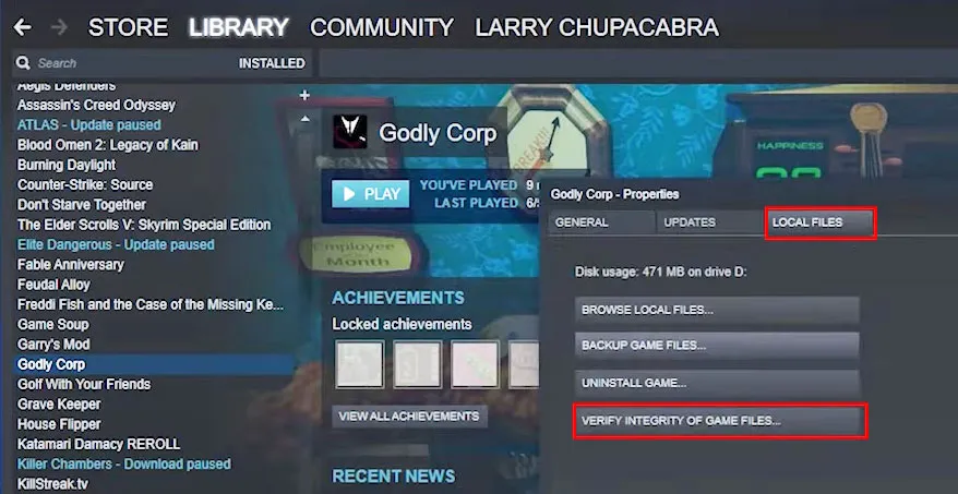 how to fix Steam_api.dll error