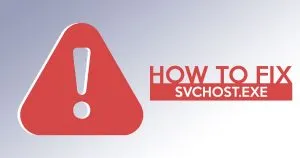 SVCHOST.exe errors, high CPU - How to fix it, download