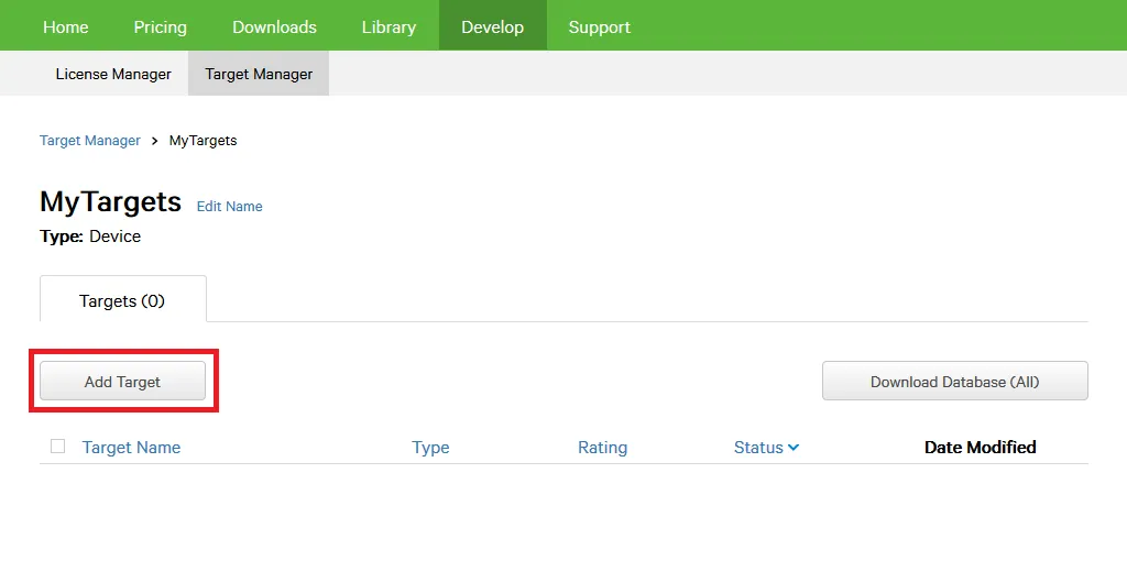 make an augmented reality app - target image for 3D animations