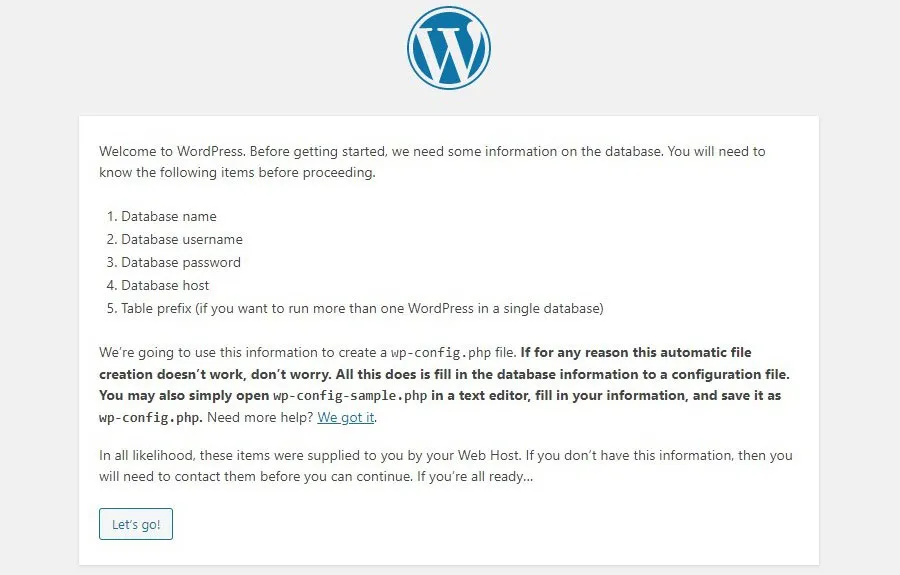 How to install WordPress blog