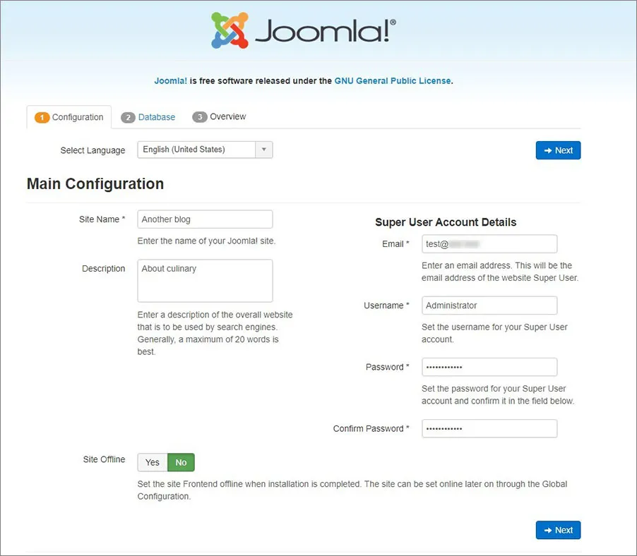 How to install Joomla
