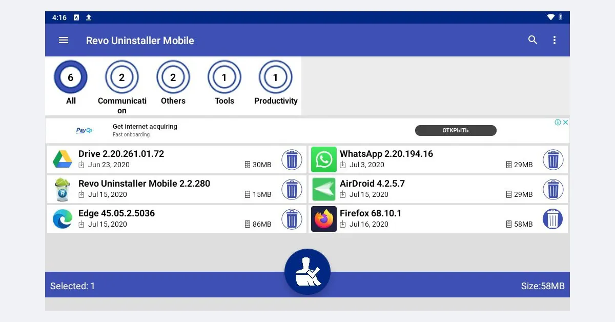 Revo Uninstaller Mobile