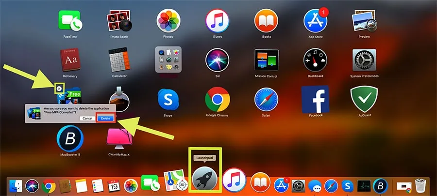 uninstall on a Mac