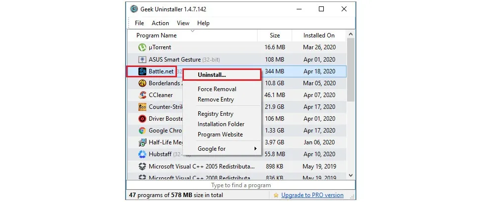 delete battle