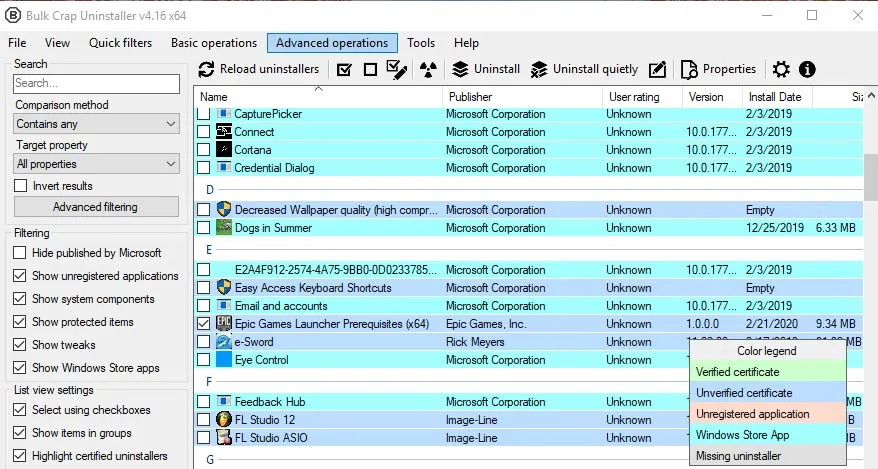 BCUninstaller free