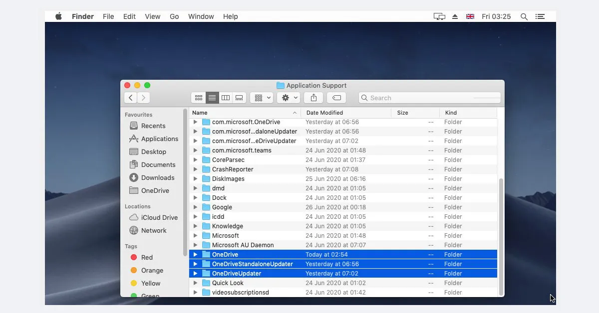 how to uninstall onedrive on mac