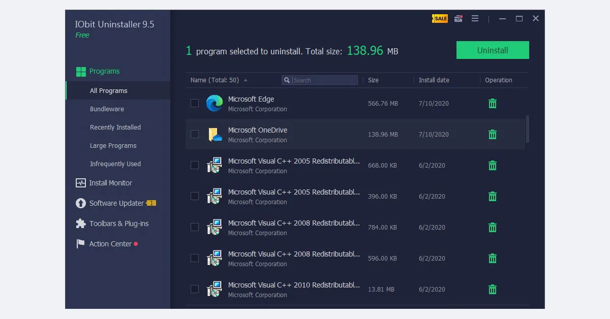 how to use IObit Uninstaller