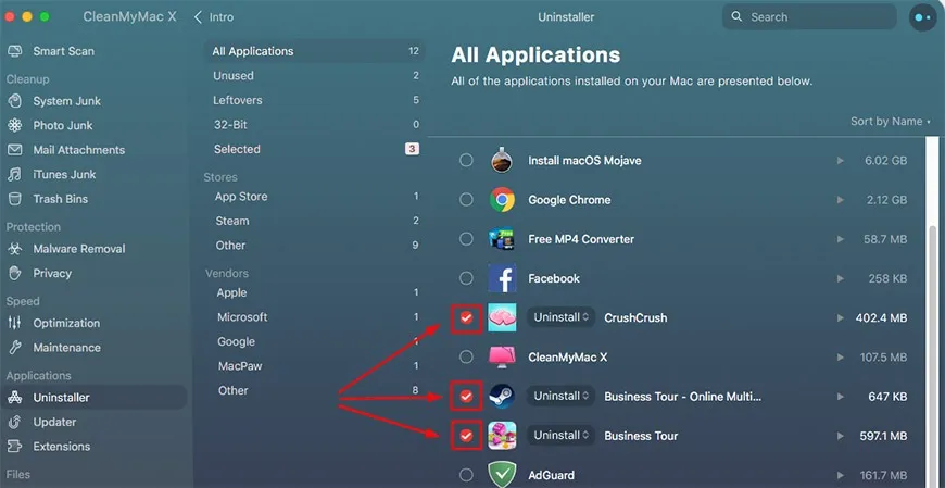 how to uninstall steam games