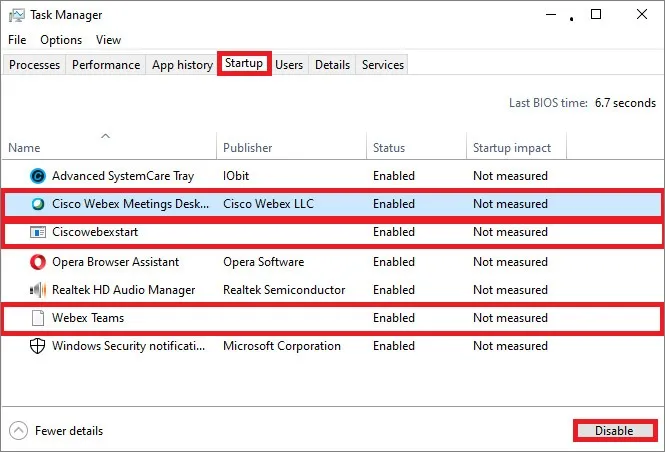 windows task manager end process