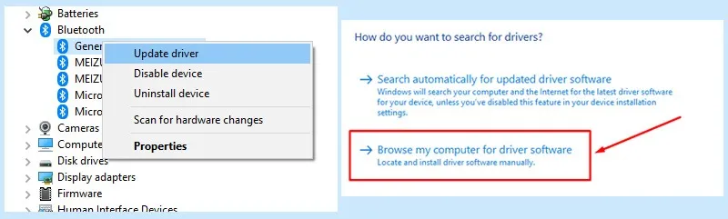 how to update driver manually